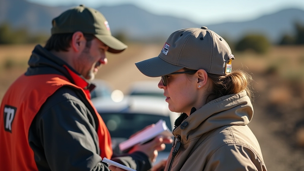 Co-driver taking notes during rally stage