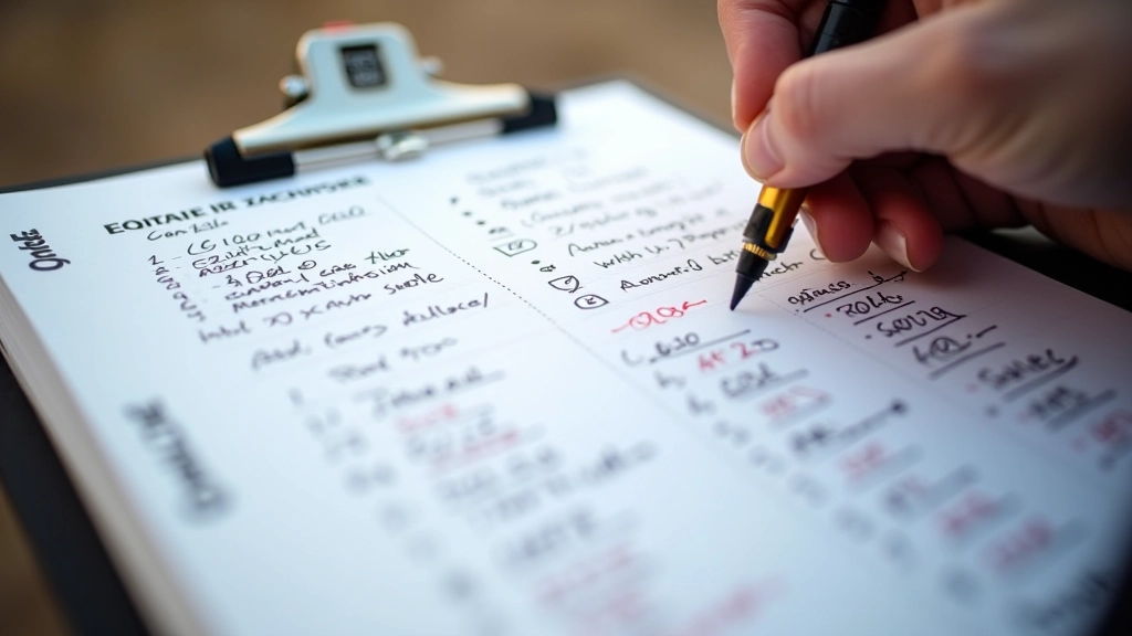 Detailed pace notes document with handwritten annotations and turn numbers marked for rally stage